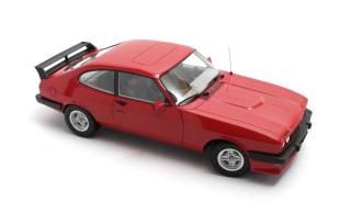 Ford Capri 2.8 Turbo 1981 - red Cult Scale Models 1:18 Resinemodell (Türen, Motorhaube... nicht zu öffnen!)